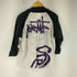 ステューシー Stussy 00s ワールドツアー 両面 グラフィックプリントラグランTシャツ 七分袖 メンズ JPN:M
