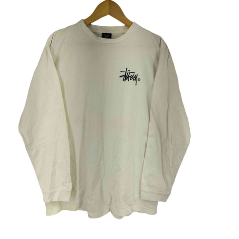 ステューシー Stussy 00s ラスタストックロゴ クルーネック L/S Tシャツ メンズ JPN:L
