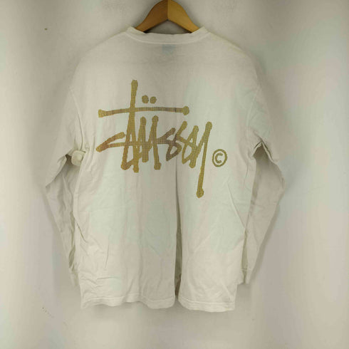 ステューシー Stussy 00s ラスタストックロゴ クルーネック L/S Tシャツ メンズ JPN:L