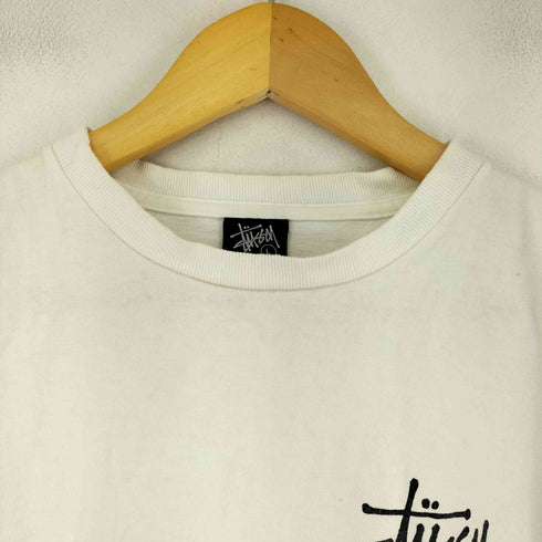 ステューシー Stussy 00s ラスタストックロゴ クルーネック L/S Tシャツ メンズ JPN:L