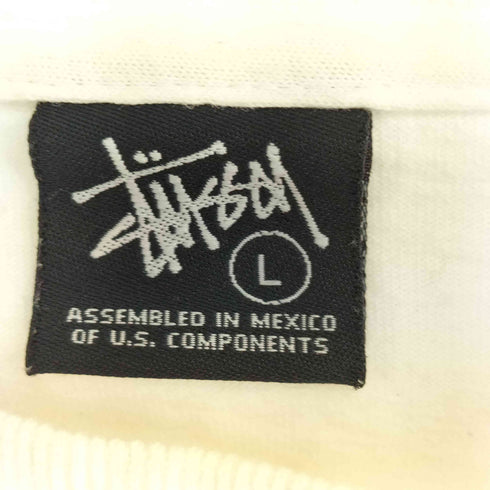 ステューシー Stussy 00s ラスタストックロゴ クルーネック L/S Tシャツ メンズ JPN:L