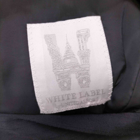ユナイテッドアローズ UNITED ARROWS WHITE LABEL ストライプ柄 2B スーツセットアップ メンズ 46