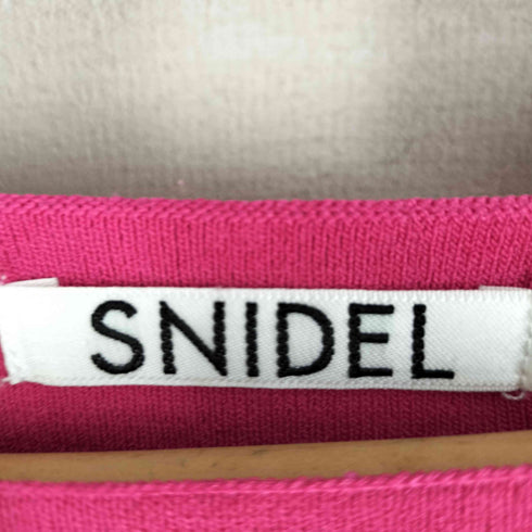スナイデル snidel ビビットカラー ニットトップス レディース FREE