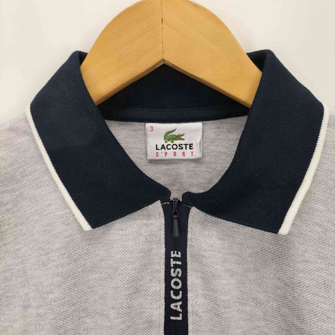 ラコステ LACOSTE ハーフジップ鹿の子シャツ メンズ JPN:3