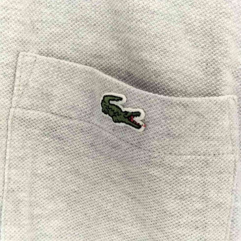 ラコステ LACOSTE ハーフジップ鹿の子シャツ メンズ JPN:3