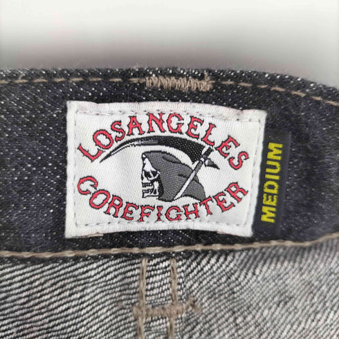 コアファイター corefighterco. 赤耳ボタンフライワイドデニム メンズ JPN:M