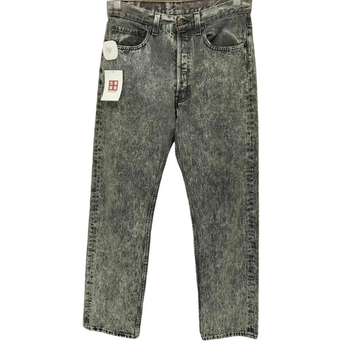 リーバイス Levis 80S 後期 USA製 ボタン裏532 ケミカルウォッシュ ボタンフライデニムパンツ メンズ W30 L30
