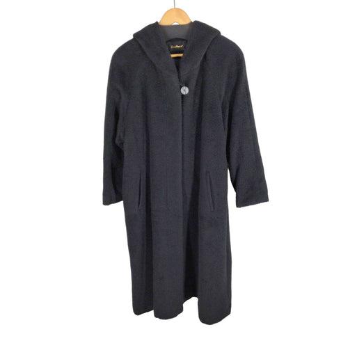 emchariot アルパカフーデッドロングコート レディース JPN:M