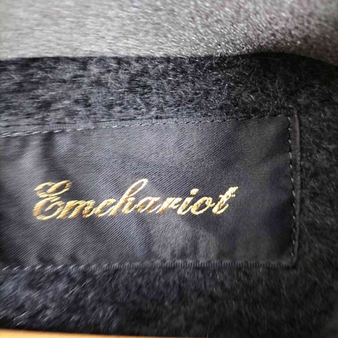 emchariot アルパカフーデッドロングコート レディース JPN:M