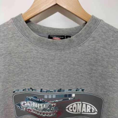 コナート CONART L/S プリント プルオーバースウェット メンズ import:M