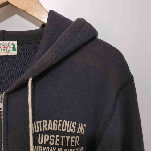 ワコマリア WACKO MARIA 最初期 旧タグ OUTRAGEOUS INC ジップアップパーカー メンズ JPN:M