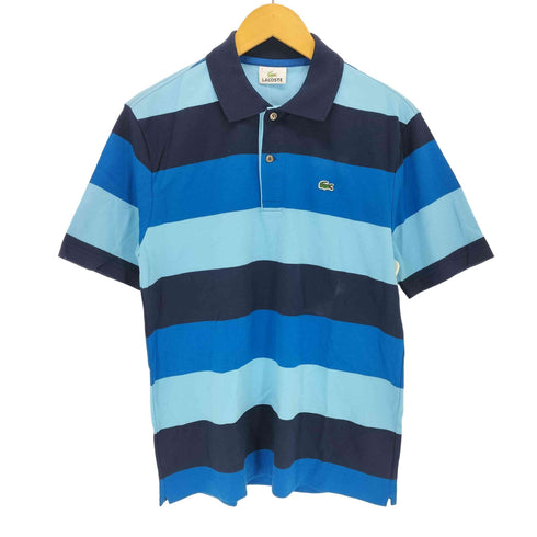 ラコステ LACOSTE ボーダーポロシャツ メンズ JPN:3