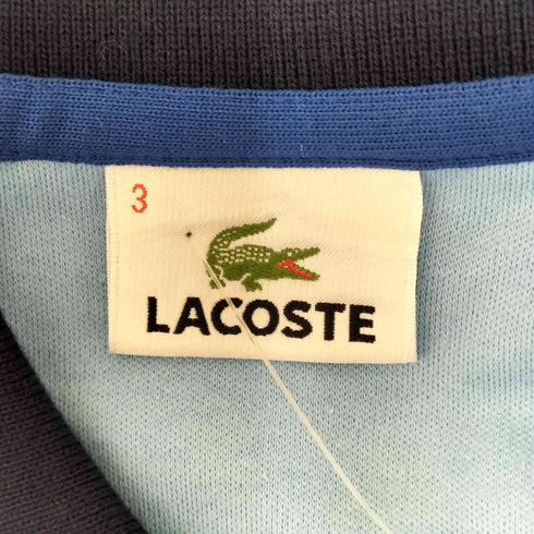 ラコステ LACOSTE ボーダーポロシャツ メンズ JPN:3