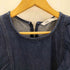 ザラ ZARA デニムフリルワンピース レディース import:M
