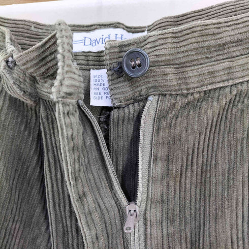 DAVID HOLLIS 2タック コーデュロイハーフパンツ レディース 8