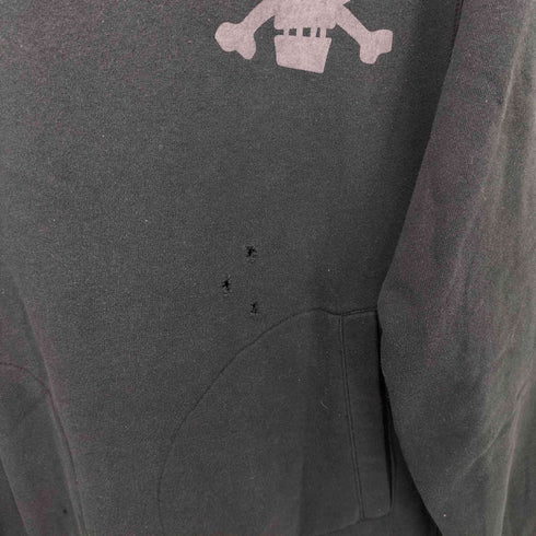 ステューシー Stussy 00S AUTHENTIC ドクロ プルオーバーパーカー メンズ import:S