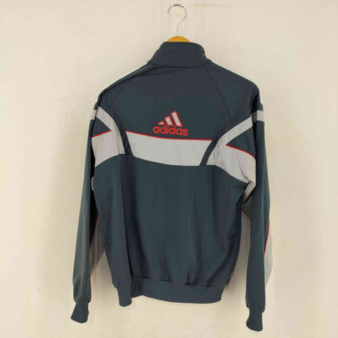 アディダス adidas 00S パフォーマンスロゴ刺繍 センター切り替え バイカラー トラックジャケット メンズ JPN:M