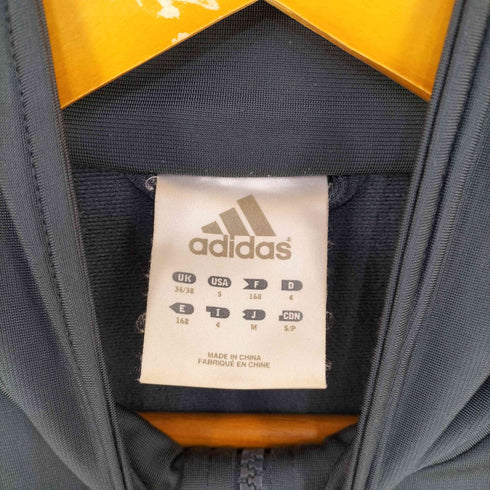 アディダス adidas 00S パフォーマンスロゴ刺繍 センター切り替え バイカラー トラックジャケット メンズ JPN:M