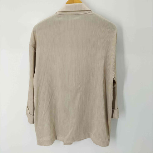 ザラ ZARA ダブルブレストプリーツテーラードジャケット レディース JPN:S