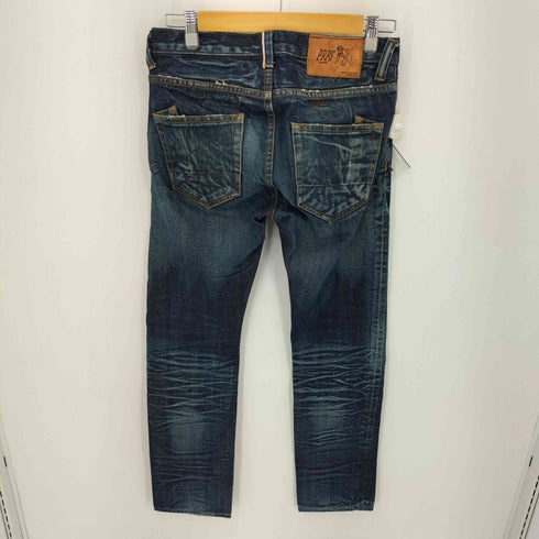 PRPS JEANS 赤耳 ボタンフライ クラッシュデニムパンツ メンズ UK:28-29