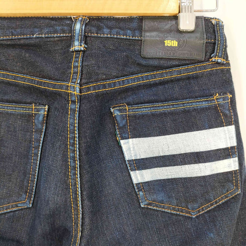 モモタロウジーンズ MOMOTARO JEANS 15THL01 15.7oz 15周年モデル 左綾デニム ナローテーパード ボタンフライデニムパンツ メンズ W28