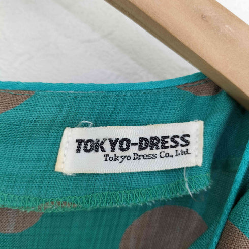 TOKYO-DRESS ドット柄 ワンピースドレス レディース