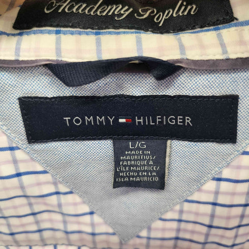 トミーヒルフィガー TOMMY HILFIGER L/S BD チェックシャツ メンズ import:L