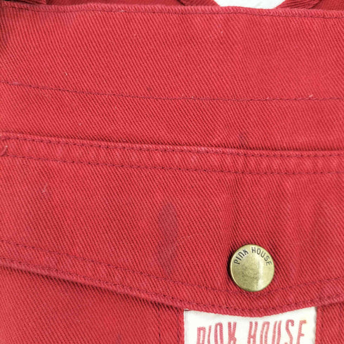 ピンクハウス PINK HOUSE ブランドロゴ デニム ジャンパースカート レディース 0