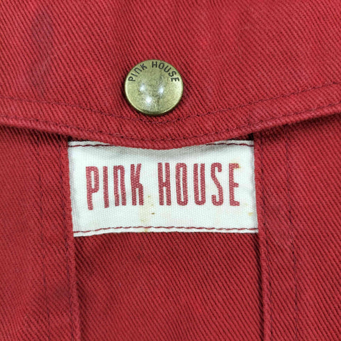 ピンクハウス PINK HOUSE ブランドロゴ デニム ジャンパースカート レディース 0
