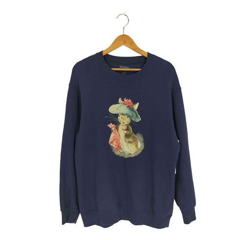 ユニクロジェイダブリューアンダーソン UNIQLO JW ANDERSON キャラクタープリント クルーネックスウェット メンズ JPN:L