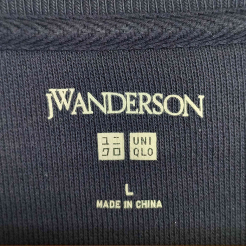 ユニクロジェイダブリューアンダーソン UNIQLO JW ANDERSON キャラクタープリント クルーネックスウェット メンズ JPN:L
