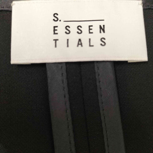 24SS S.ESSENTIALS WARDROBE ウォッシャブルワンピース レディース JPN:38