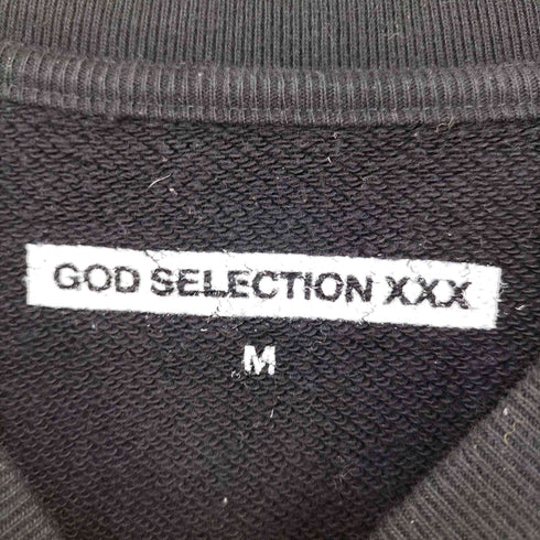 ゴッドセレクショントリプルエックス GOD SELECTION XXX ボックスロゴ クルーネックスウェット メンズ JPN:M