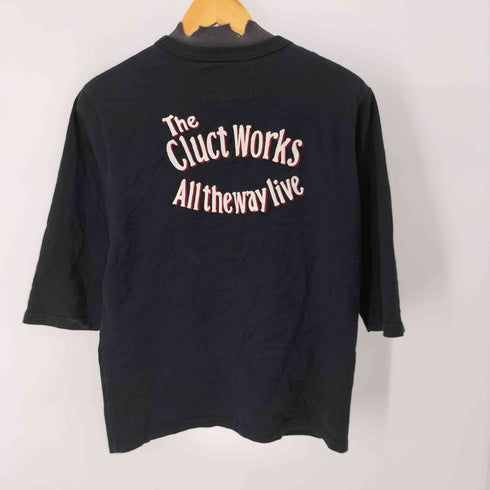 クラクトワークス Cluct Works 両面刺繍デザイン S/S Tシャツ メンズ JPN:M