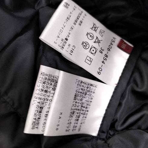 アマカ amaca ノーカラー ライト ダウン ジャケット レディース JPN:38