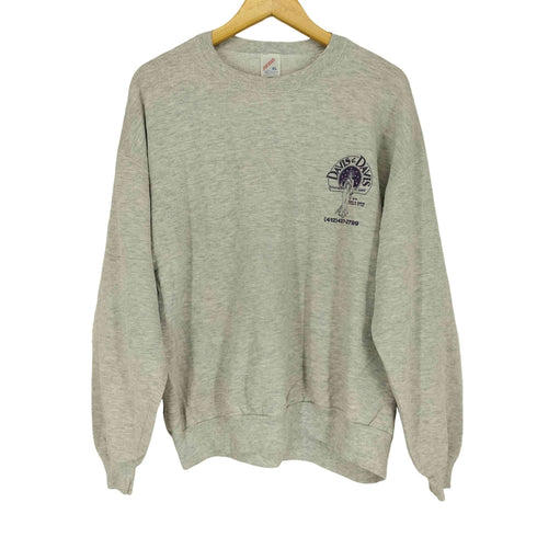 ジャージーズ JERZEES DAVIS&DAVIS プリントクルーネックスウェット MADE IN USA メンズ XL