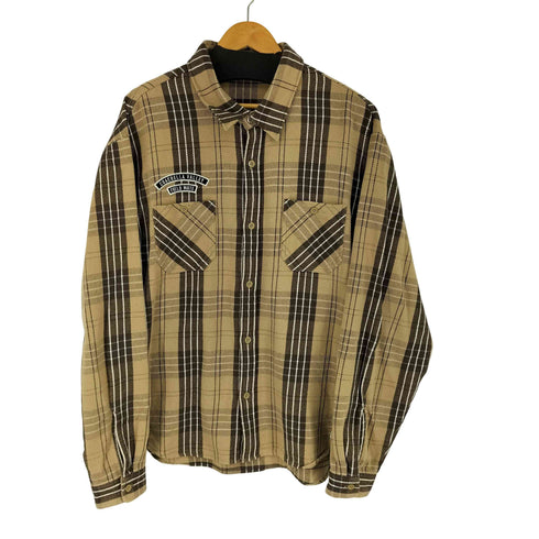チャンピオン Champion チェック ヘビーネルシャツ メンズ JPN:XL