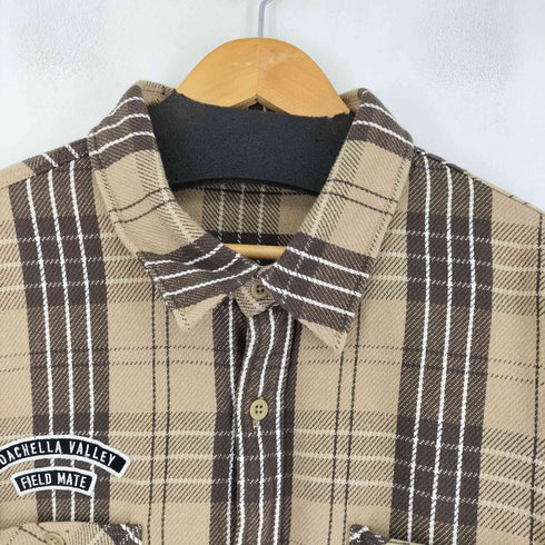 チャンピオン Champion チェック ヘビーネルシャツ メンズ JPN:XL