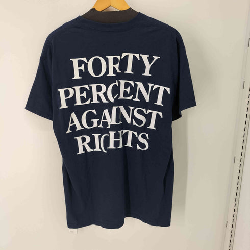 フォーティーパーセントアゲインストライツ FORTY PERCENTS AGAINST RIGHTS FPAR SS TEE メンズ JPN:M