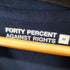 フォーティーパーセントアゲインストライツ FORTY PERCENTS AGAINST RIGHTS FPAR SS TEE メンズ JPN:M