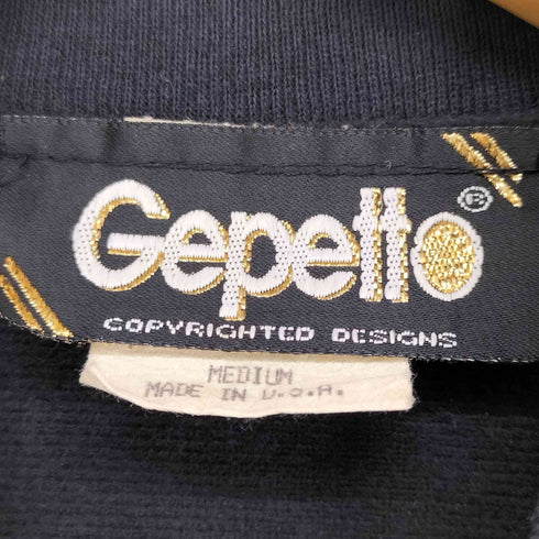 GEPETTO ビジュー装飾 ナイロンジップブルゾン MADE IN USA メンズ JPN:M