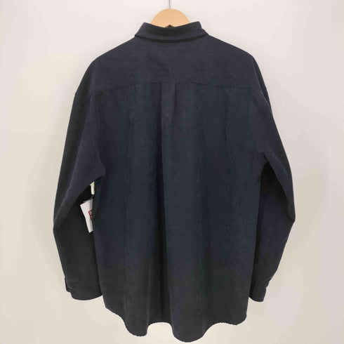 ナイツブリッジ KNIGHTSBRIDGE OLD フェイクスエード フラップポケット レギュラーカラー 長袖シャツ メンズ 無し