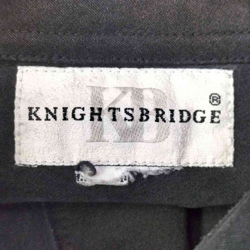 ナイツブリッジ KNIGHTSBRIDGE OLD フェイクスエード フラップポケット レギュラーカラー 長袖シャツ メンズ 無し