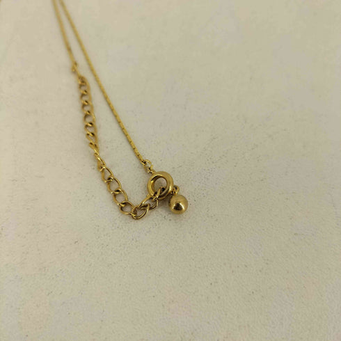 金メッキ クロスモチーフ ネックレス レディース