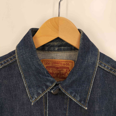 リーバイス Levis 日本製 71557 BIGE ビッグE 3rd トラッカー デニムジャケット メンズ 38