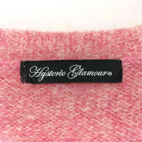 ヒステリックグラマー HYSTERIC GLAMOUR うさぎ アルパカ混 プルオーバー ニット レディース FREE