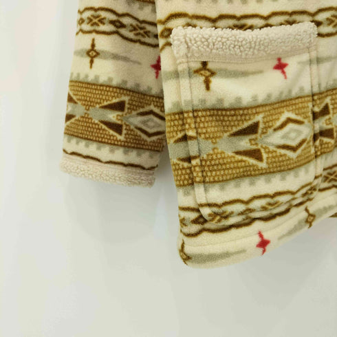 ピコ PIKO オールドピコ 総柄ボアフリースジャケット Hawaiian Longboard Wear Sherpa Jacket メンズ import:M