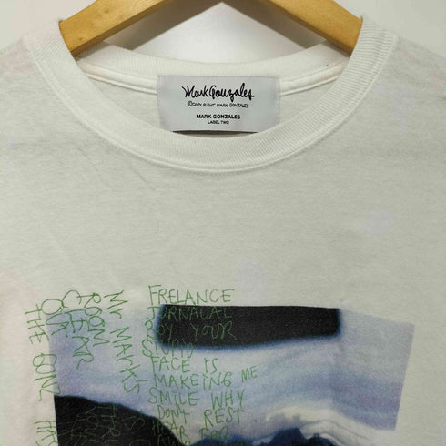 マークゴンザレス Mark Gonzales プリント L/S クルーネックTシャツ メンズ FREE
