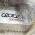 carrieleparis ミックスファー付き クロップド ムートンジャケット レディース