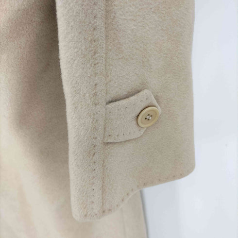 マックスマーラ MAX MARA キャメル100 ウールロングコート レディース